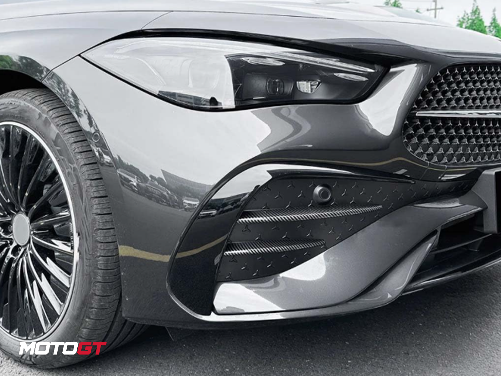 CLE CLASS GRILLE TRIM